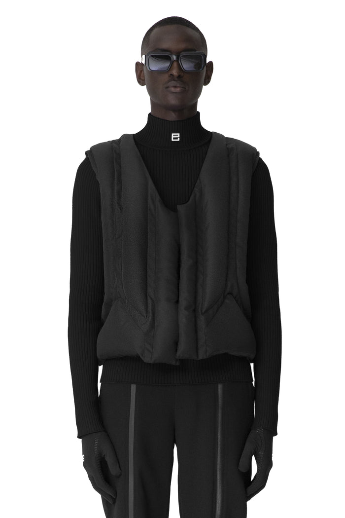 ARMOR SLEEVELESS PUFFY JACKET