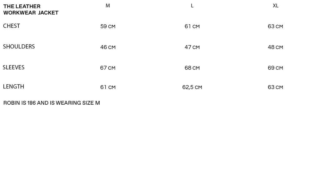 Sizechart