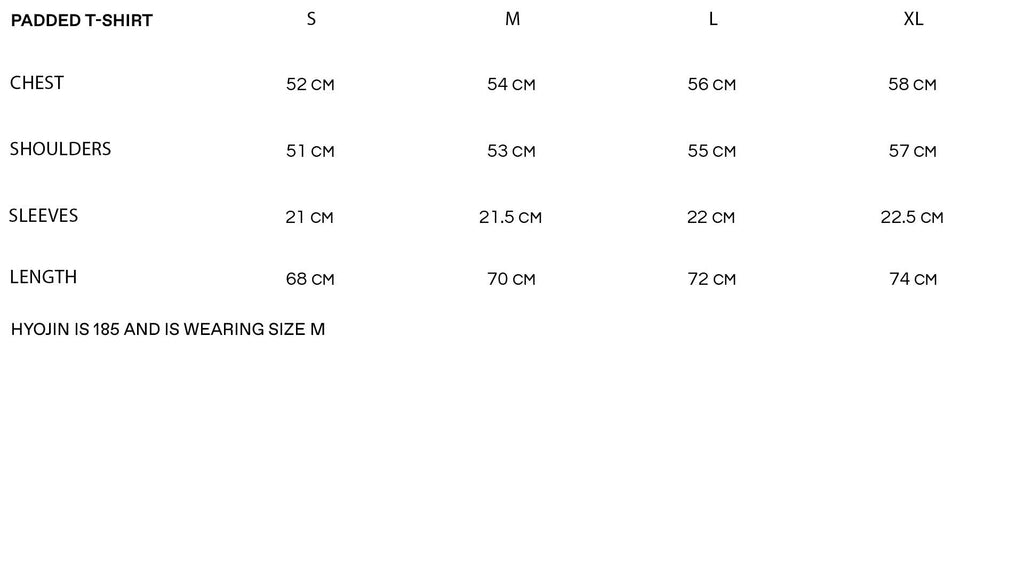 Sizechart